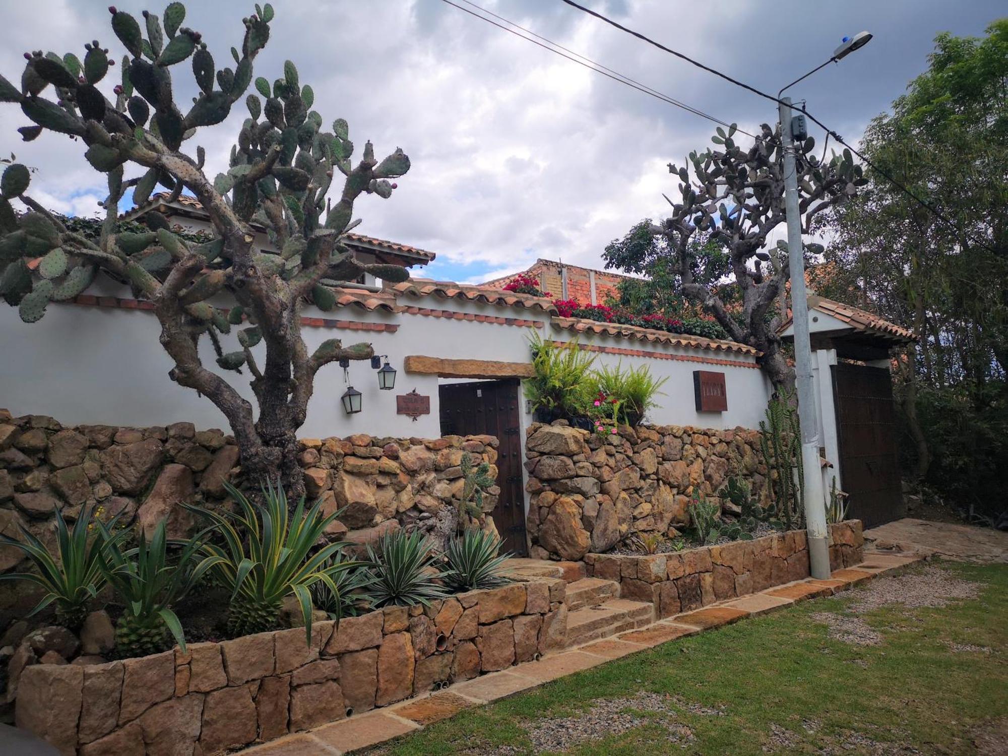 Casa Tzabar Guest House Villa de Leyva Exterior foto